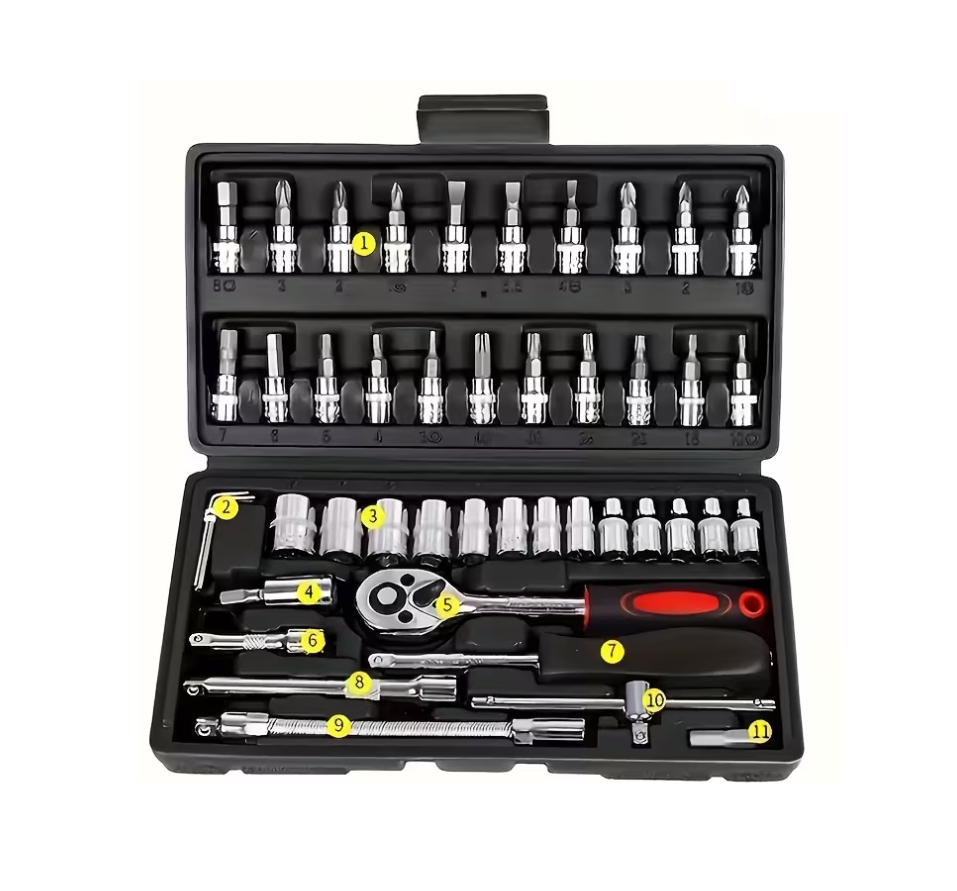 Verktygslåda 46 delar