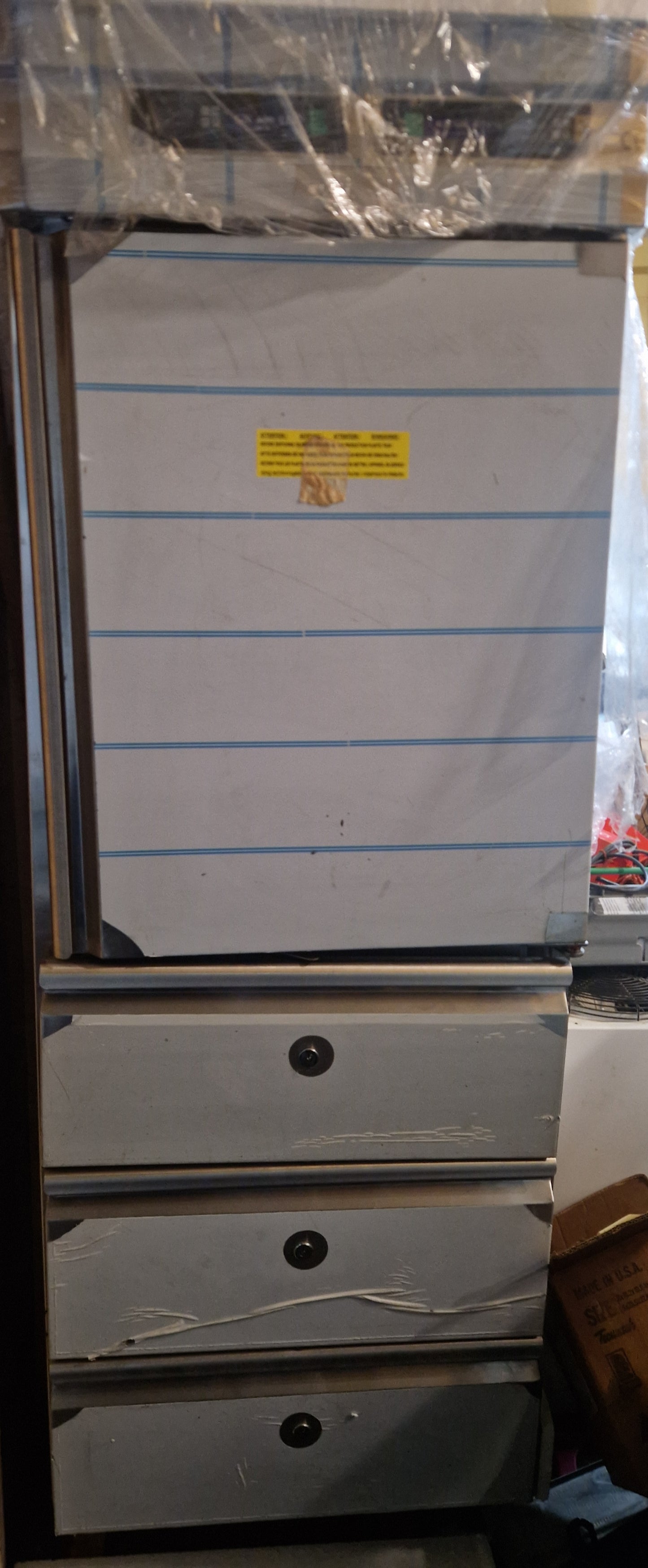 Nytt Kyl/Frysskåp med 3 draglådor